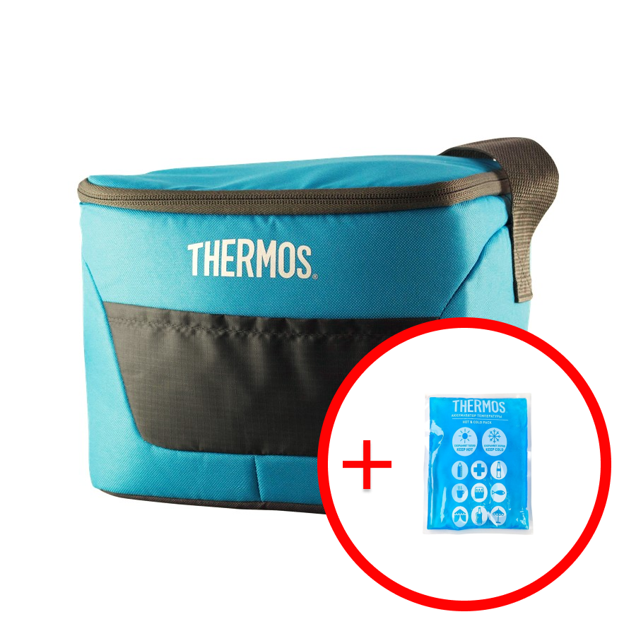 THERMOS CLASSIC 9 Can Cooler Teal